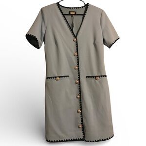 Alexia Admor Dress with Black Trim